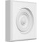 Ekena Millwork Standard Sedgwick Bullseye Rosette With Rounded Edge, 5"W x 5"H x 1"P ROSP050X050X100SDG04 - alternate 1